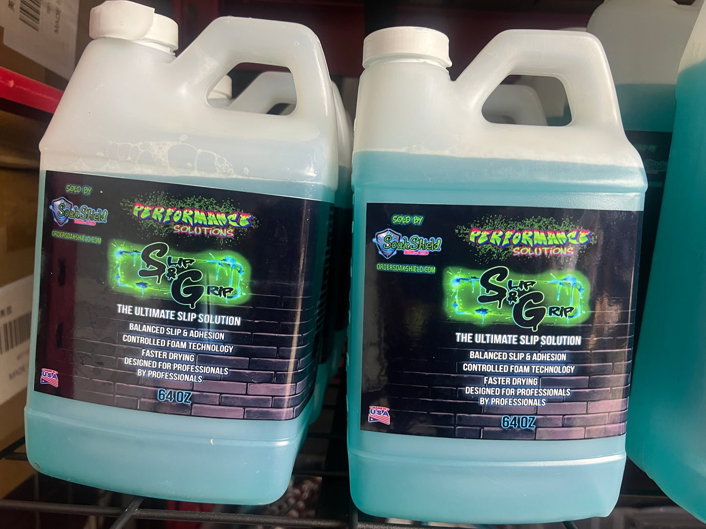 Slip & grip 1/2 gallon