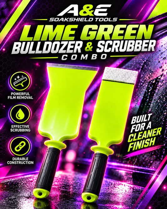 Bulldozer & Scrubber Combo