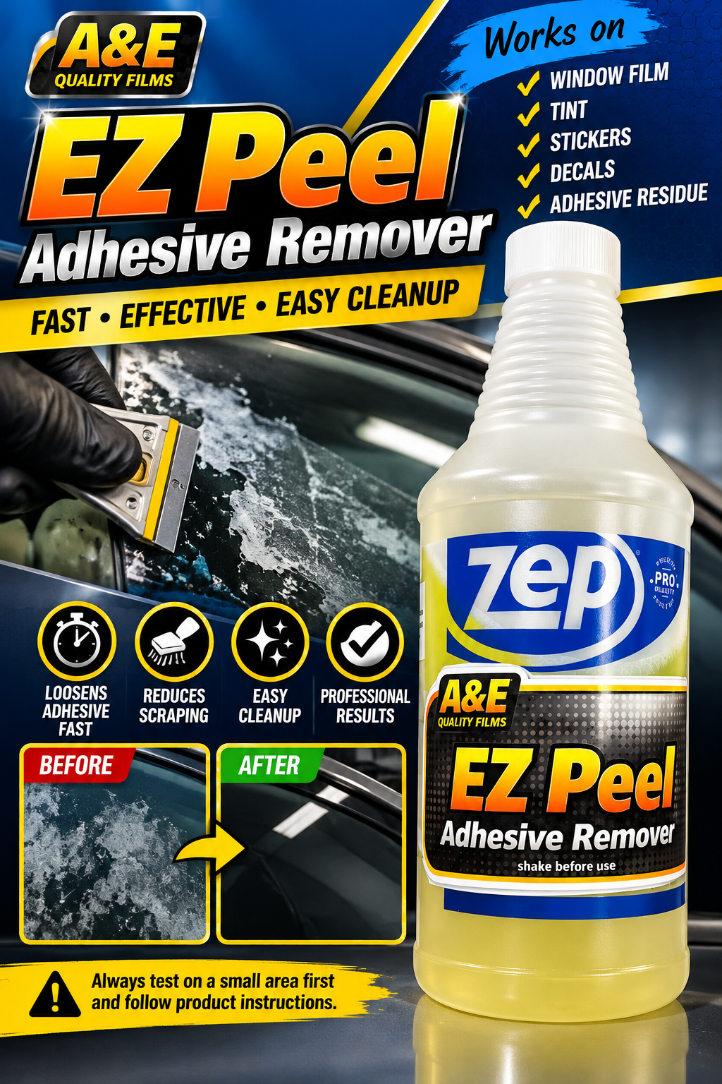 EZ PEEL ADHESIVE REMOVER