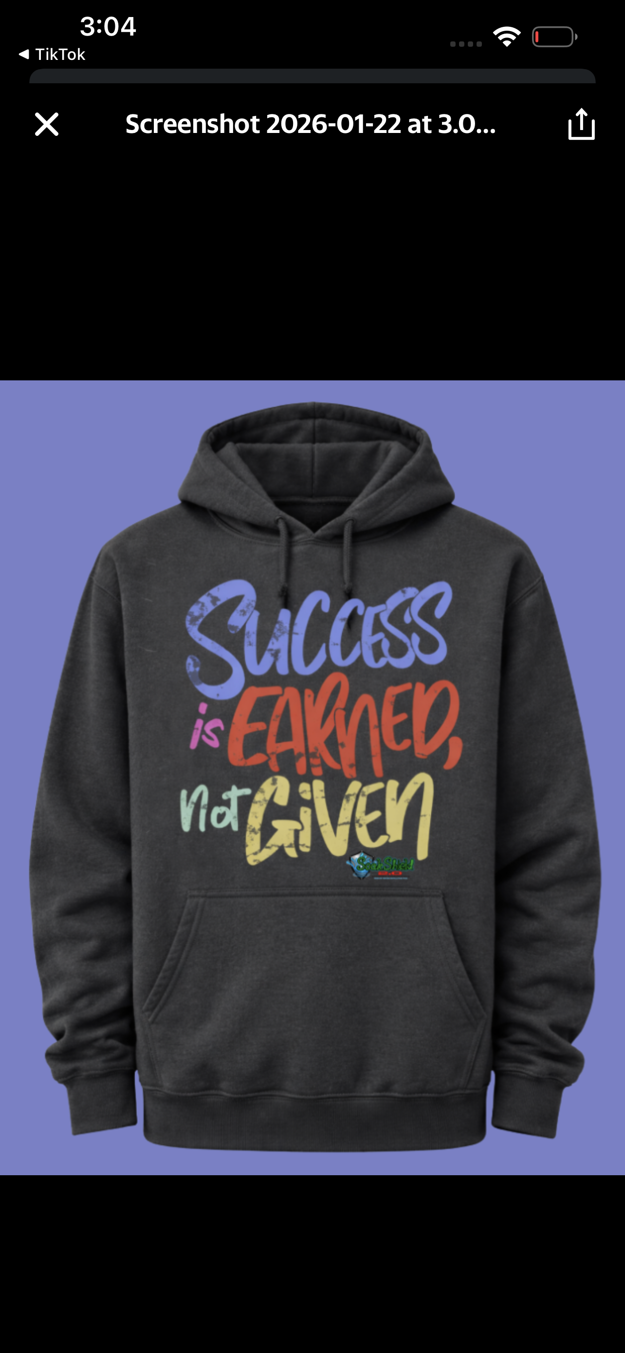 Soakshield hoodie