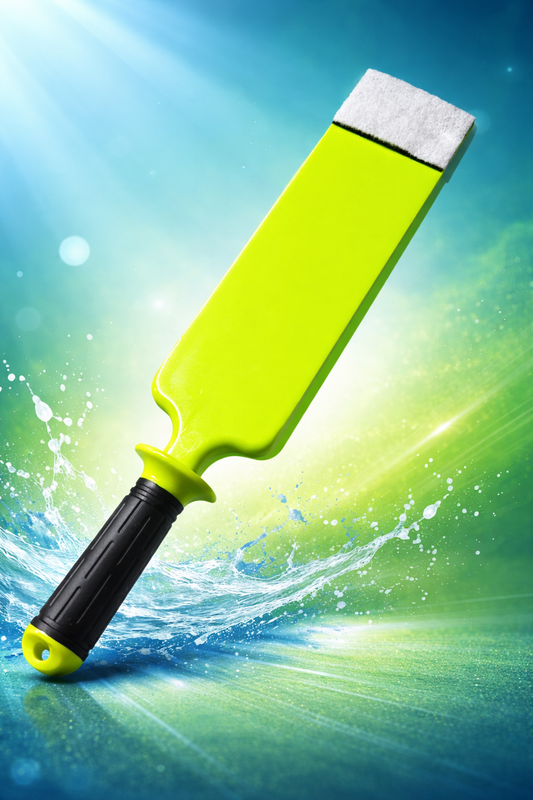 Back glass scrubber